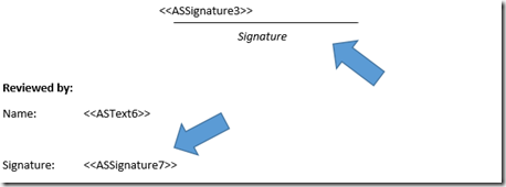 AssureSign example.